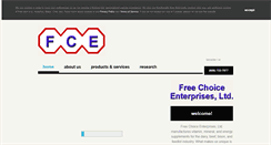 Desktop Screenshot of freechoiceminerals.com